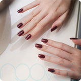 Folhas de Gel - Ruby Claret - Nooves Nails 