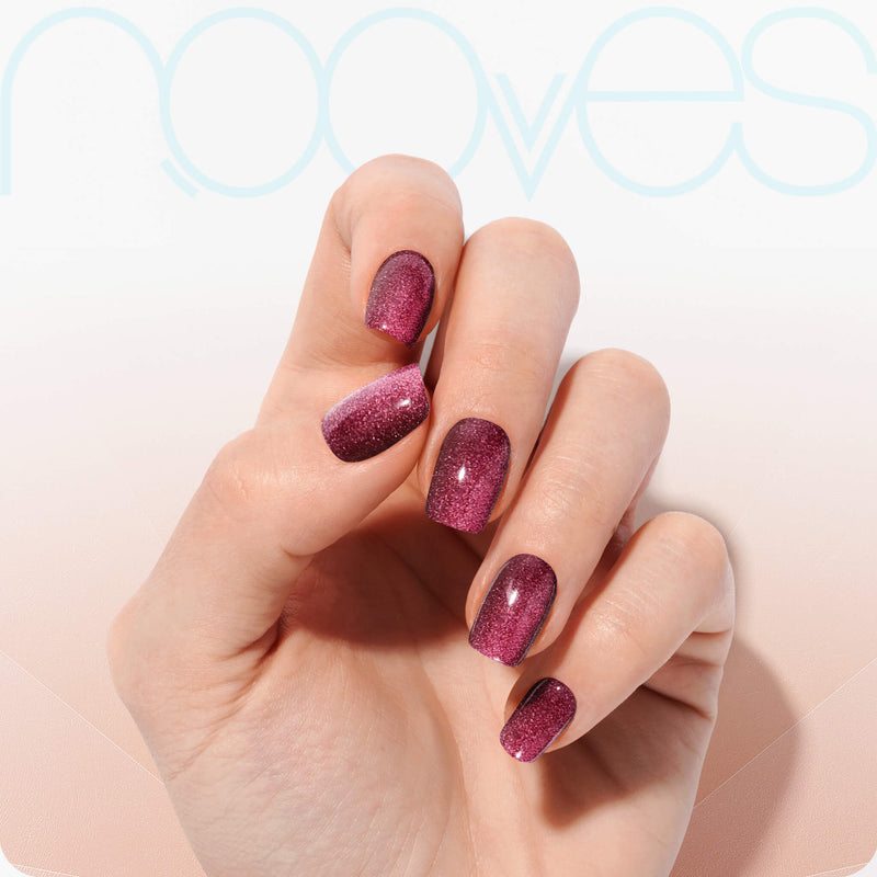 Gel Sheets - Ruby Claret - Nooves Nails