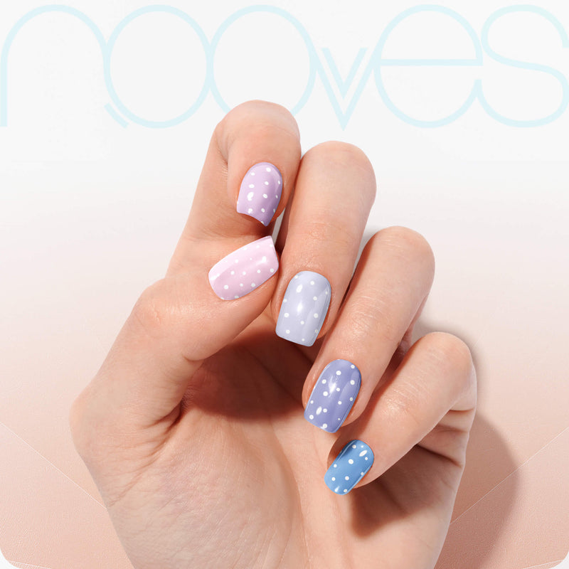 Folhas de Gel - Happy Polka- Nooves Nails 