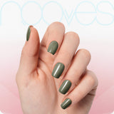 Láminas de Gel - Olive Green - Nooves Nails