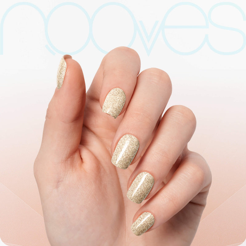 Láminas de Gel - Shiny Gold - Nooves Nails